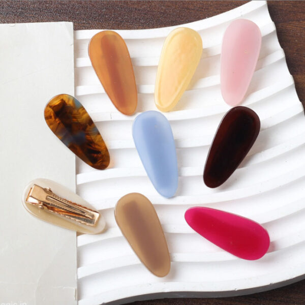Colorful Oval Hair Clip - Image 2