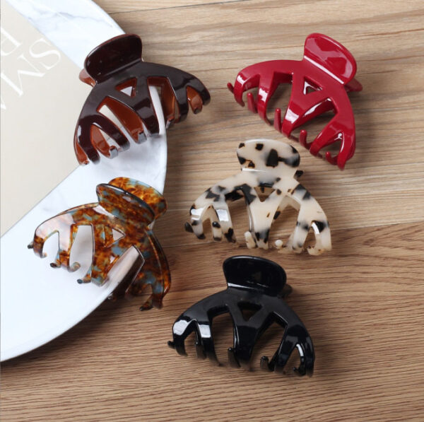 Multicolor Medium Claw Clip - Image 2