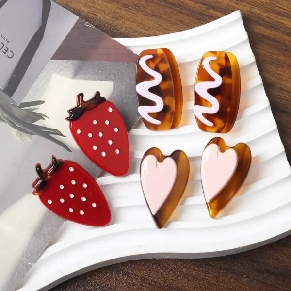 Cute Mini Fruit Side Clip - Image 2