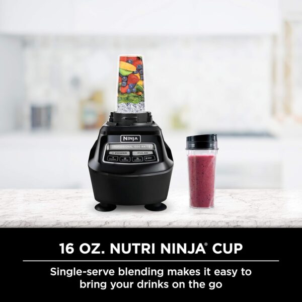 BL770 Mega Kitchen System, 1500W Blender & Processor, 72oz Pitcher, 64oz Bowl, 16oz To-Go Cups, Black - Image 4