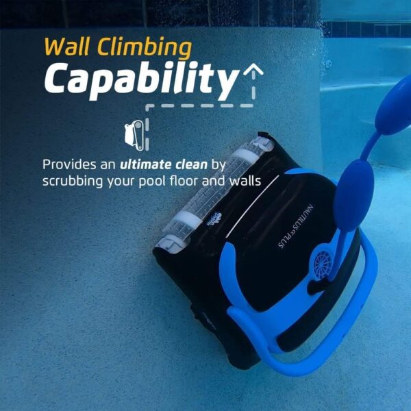 Dolphin Nautilus CC Plus Wi-Fi Automatic Robotic Pool Vacuum Cleaner, Always Cleaning, Never Charging, with Wall Climbing Scrubber Brush, Ideal for In-Ground Pools up to 50 FT in Length - Image 35
