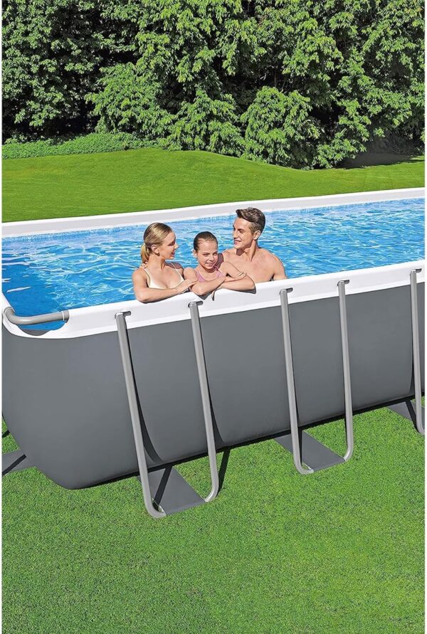 Bestway Oval Above Ground Pool Set (10' x 6'7" x 33")| Includes Filter Pump & ChemConnect Dispenser - Image 47