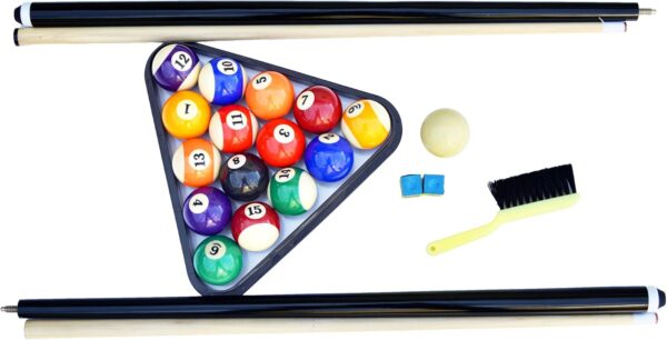 Hathaway Fairmont 6 Ft Portable Pool Table, Adults Folding Billiards Tables for Game Room with Easy Foldable Storage, Includes Full Set of Billiard Balls, Cues, Chalk & Brush - Image 43