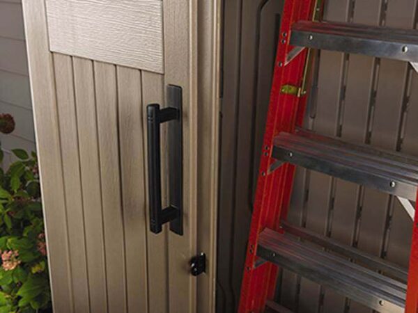 Rubbermaid Outdoor Storage Shed, 52 Cu.Ft., Weather-Resistant, Lockable Doors - Image 6