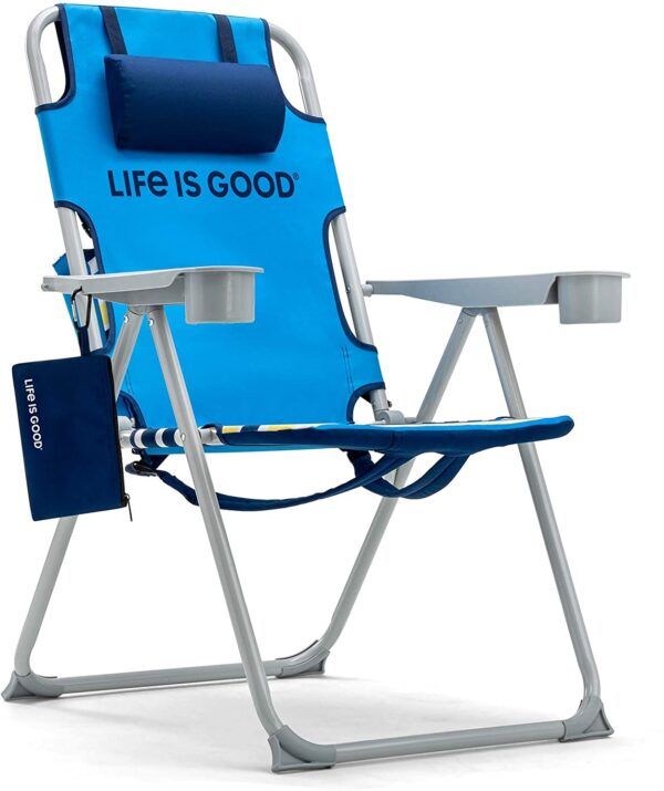 Blue Beach Chair, Short - Image 11