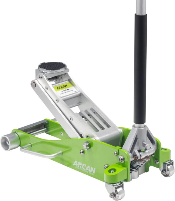 Tools 3-Ton Quick Rise Aluminum Floor Jack with Dual Pump Pistons & Reinforced Lifting Arm (A20018_A20019) - Image 7