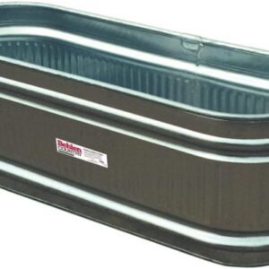 169-Gallon Galvanized Round-End Tank – Durable USA-Made Quality