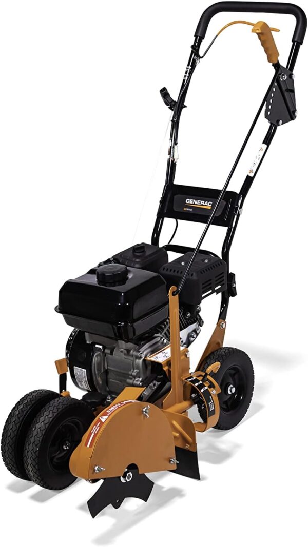 High-Powered 163cc Engine, Start With Ease - Precision Bevel Cutting, Easy Curb Hopping, 6-Depth Adjustments, 4-Wheel Control for Edging with Ease-Generac - Image 2