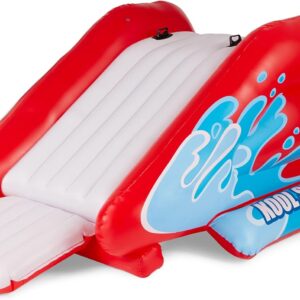 Intex Kool Splash Inflatable Water Slide Swimming Pool Play Center with Built in Sprayers for Kids and Adults, Ages 6 and Up, Blue