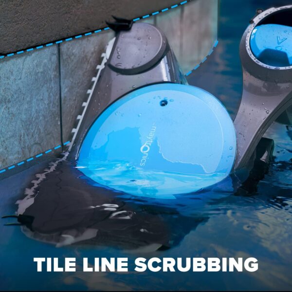 Dolphin Premier Robotic Pool Cleaner (2025 Model) with Multimedia, Oversized Leaf Bag, Standard & Ultrafine Filters, Weekly Timer, Waterline Cleaning & More �� for In-ground Swimming Pools up to 50ft - Image 3