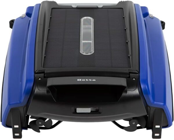 Betta SE Solar Powered Automatic Robotic Pool Surface Skimmer Cleaner with 30-Hour Continuous Cleaning Battery Power and Re-Engineered Twin Salt Chlorine Tolerant Motors (Blue) - Image 2