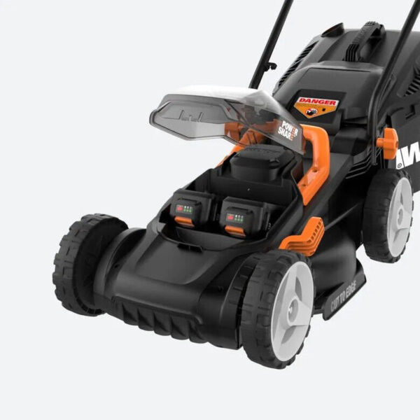 40V Cordless Lawn Mower 14′′ with Intellicut, Mulching, 2x20V 4.0Ah Batteries and Charger Included - Image 8