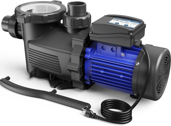 In/Above Ground Pool Pump, High Flow (with Timer, 2HP, 8917 GPH, 220V) - Image 9