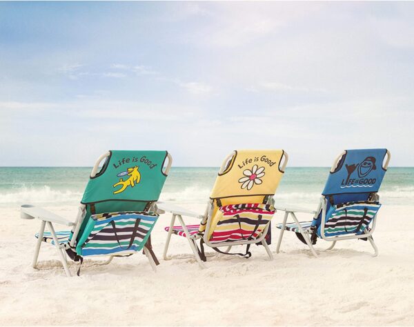 Blue Beach Chair, Short - Image 7