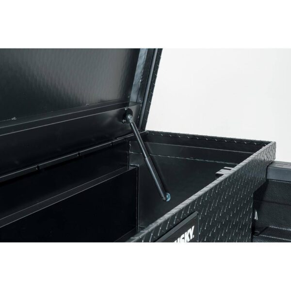 61.86′′ Matte Black Aluminum Low Profile Truck Tool Box for Mid-Size Trucks - Image 6