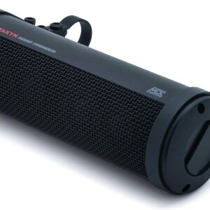 Road Thunder 300W Waterproof Bluetooth Motorcycle Sound Bar, Handlebar Mount, Satin Black