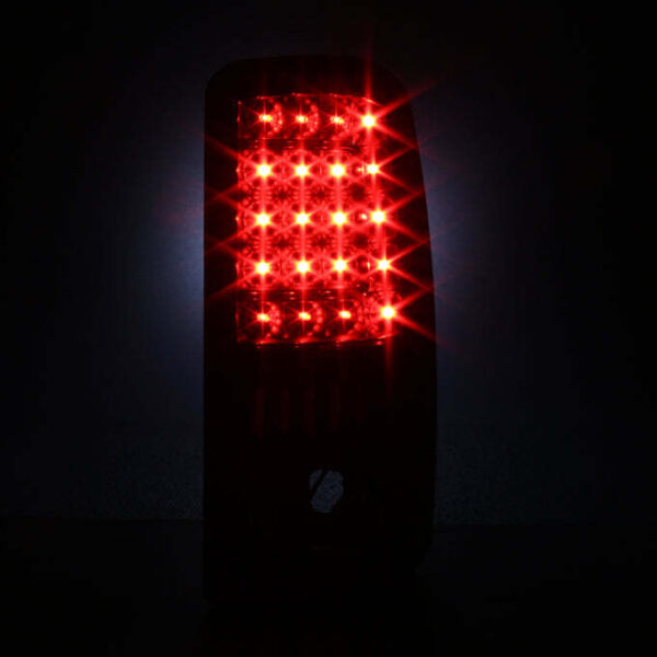 Chevy Suburban/Tahoe 2000-2006 Black Headlights & LED Tail Lights Set, DOT Approved - Image 7