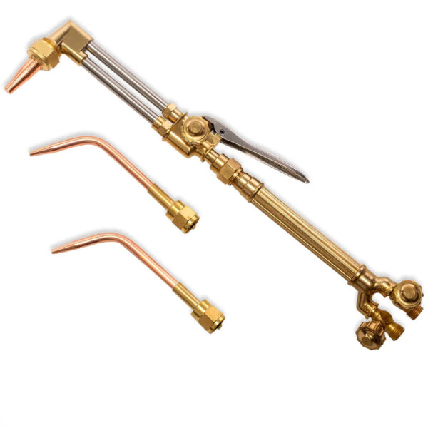 Victor Type Welding & Cutting Torch Oxygen Acetylene Regulator Set - Image 6