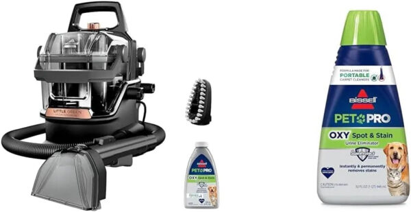 Green HydroSteam Multi-Purpose Portable Carpet and Upholstery Cleaner, Car and Auto Detailer, 3618, Black and Copper Harbor - Image 11