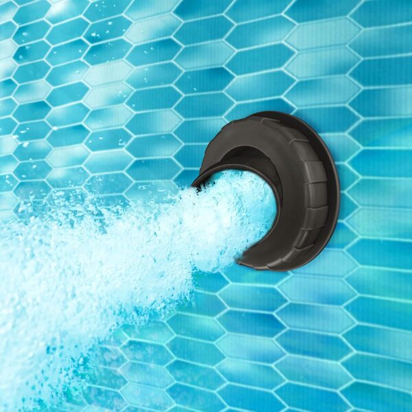 Funsicle 167 by 98 by 39.5 Inches Oasis Designer Oval Frame Outdoor Above Ground Swimming Pool Pool Set with Accessories, Dark Herringbone Gray - Image 14