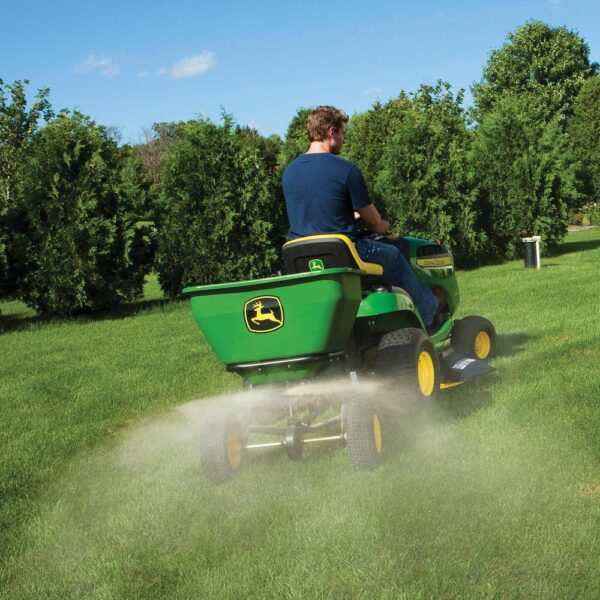 175 lb Tow-Behind Broadcast Spreader, Rustproof Poly Hopper, Universal Fit - Image 5