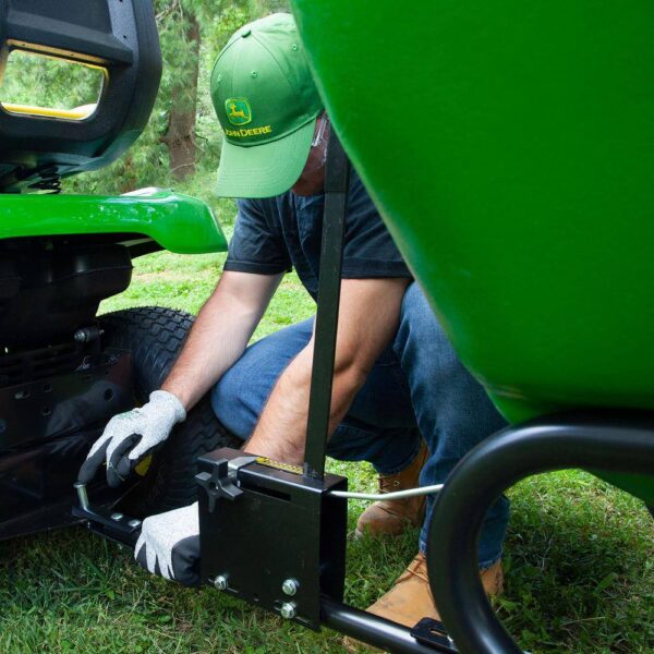 175 lb Tow-Behind Broadcast Spreader, Rustproof Poly Hopper, Universal Fit - Image 9