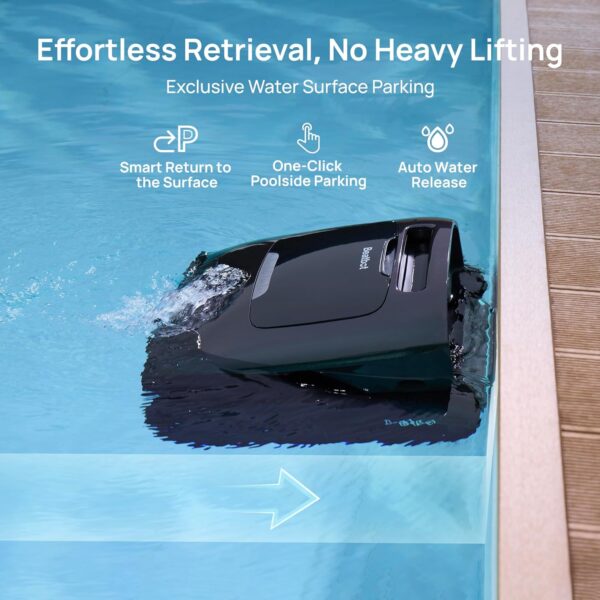 Beatbot AquaSense 2 Pro Cordless Pool Vacuum Robot, Unmatched 5-in-1 Cleaning, Surface Parking, Skims Water Surface with APP Control, Water Clarification, for Pools up to 3,875 Sq.ft �� Emerald Green - Image 3