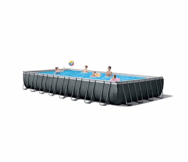 32' x 16' x 52" Rectangular Ultra XTR Frame Swimming Pool w/ Pump - Image 8