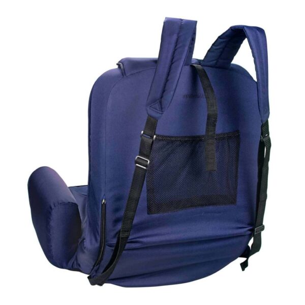 High-Back Portable Seat with Armrests & Pockets, UV-Resistant, Water-Repellent Fabric - Image 5