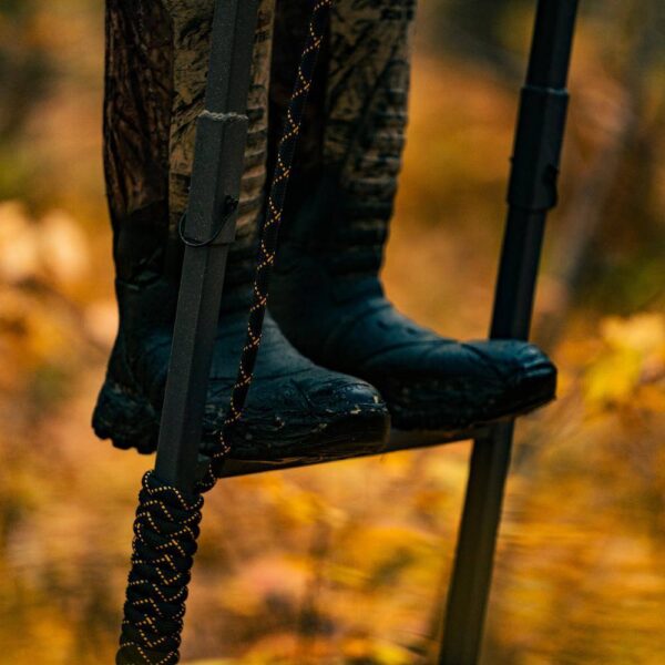 Jumbo Jack Ladder Stand RE658 – Adjustable Shooting Rail, Large Platform, Mesh Seat - Image 8
