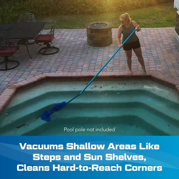 POOL BLASTER Max Cordless Pool Vacuum for Deep Cleaning & Strong Suction, Handheld Rechargeable Swimming Pool Cleaner for Inground and Above Ground Pools, Hoseless Pool Vac by Water Tech - Image 13