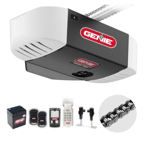 Genie Chain Drive 750 3/4 HPc Garage Door Opener w/Battery Backup - Heavy Duty - - Image 15