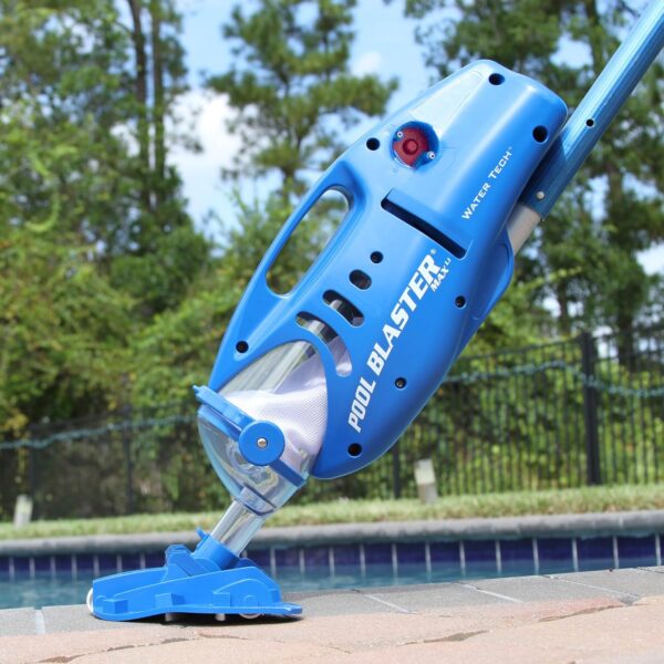 POOL BLASTER Max Cordless Pool Vacuum for Deep Cleaning & Strong Suction, Handheld Rechargeable Swimming Pool Cleaner for Inground and Above Ground Pools, Hoseless Pool Vac by Water Tech - Image 10