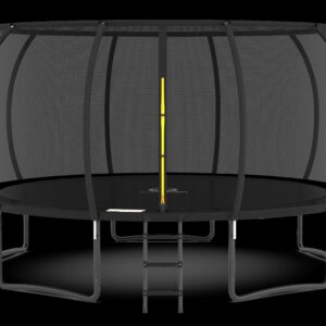 16FT Trampoline with Enclosure & Double Color Pad Cover