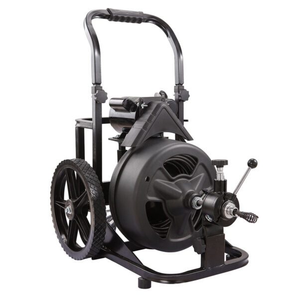 XtremepowerUS 45078 45078 Drain Snake Commercial w/Attachments 100' Electric Sewer - Image 6