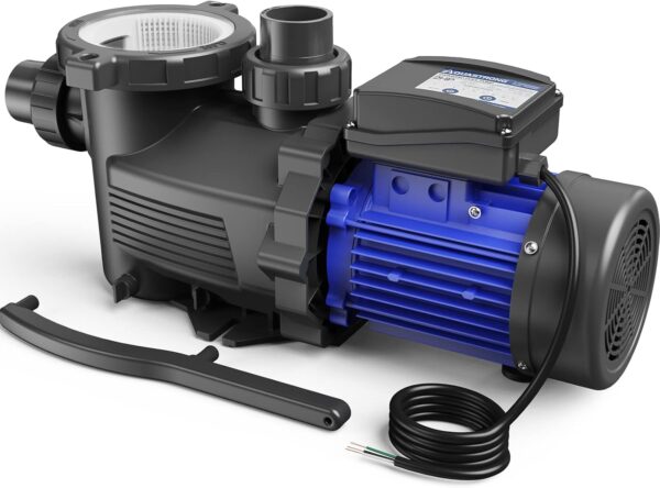 In/Above Ground Pool Pump, High Flow (with Timer, 2HP, 8917 GPH, 220V) - Image 5