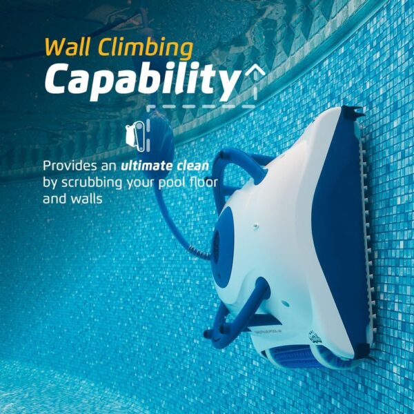 Dolphin Nautilus CC Plus Wi-Fi Automatic Robotic Pool Vacuum Cleaner, Always Cleaning, Never Charging, with Wall Climbing Scrubber Brush, Ideal for In-Ground Pools up to 50 FT in Length - Image 25