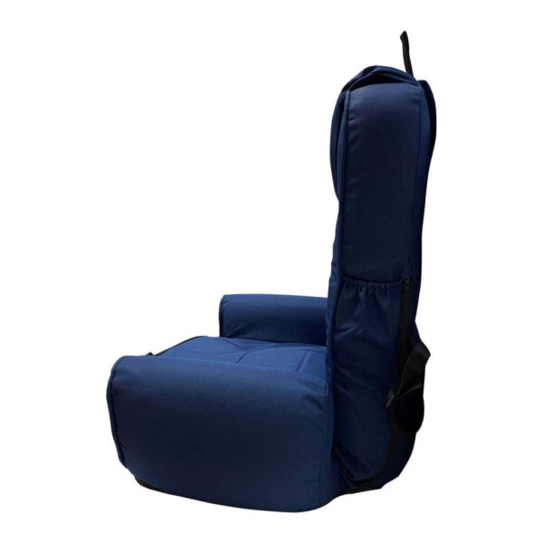 High-Back Portable Seat with Armrests & Pockets, UV-Resistant, Water-Repellent Fabric - Image 7
