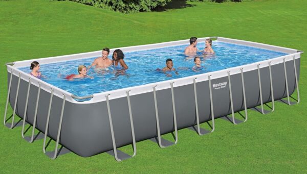 Bestway Oval Above Ground Pool Set (10' x 6'7" x 33")| Includes Filter Pump & ChemConnect Dispenser - Image 38