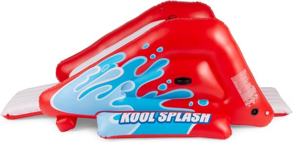 Intex Kool Splash Inflatable Water Slide Swimming Pool Play Center with Built in Sprayers for Kids and Adults, Ages 6 and Up, Blue - Image 9
