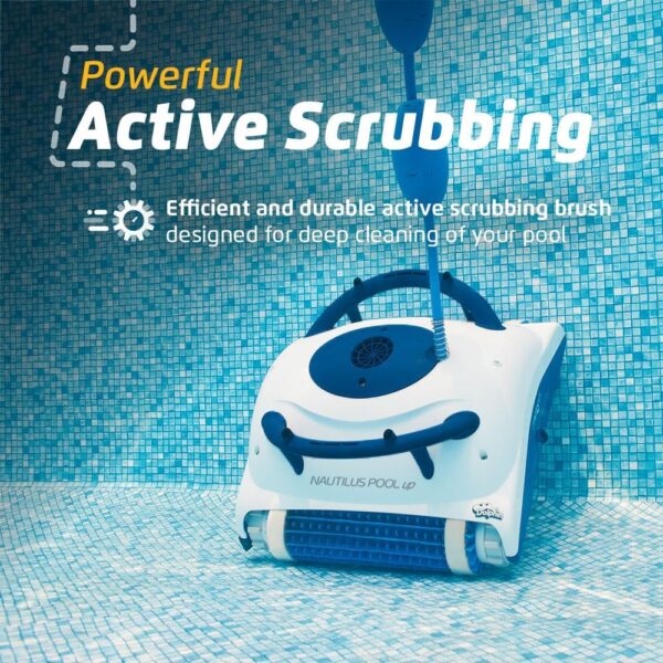 Dolphin Nautilus CC Plus Wi-Fi Automatic Robotic Pool Vacuum Cleaner, Always Cleaning, Never Charging, with Wall Climbing Scrubber Brush, Ideal for In-Ground Pools up to 50 FT in Length - Image 26