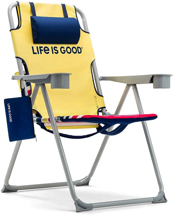 Blue Beach Chair, Short - Image 10