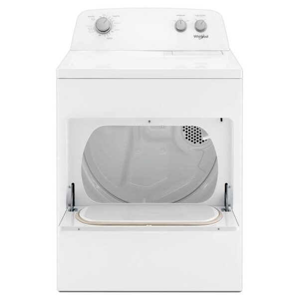 7.0 cu. ft. Electric Dryer, AutoDryTM System, Wrinkle ShieldTM, White - Image 2