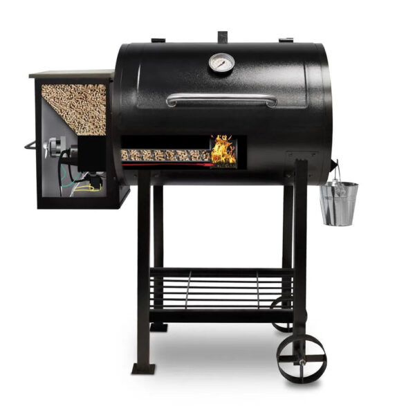 Pit Boss 700FB Wood Fired Pellet Grill with Flame Broiler, 700 Sq. In. Cooking Space - Image 9