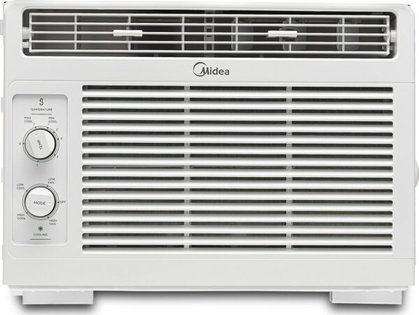 5,000 BTU Mechanical Window Air Conditioner, 2 Fan Speeds, UL Listed