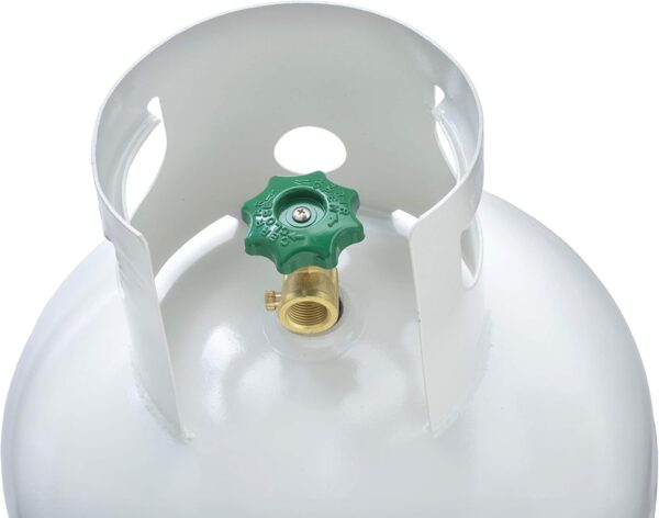 Steel Propane Tank Cylinder with POL Valve and Collar, Great for Mixed Heating Systems, Home fireplaces, Dryers and Grills-Flame King - Image 5