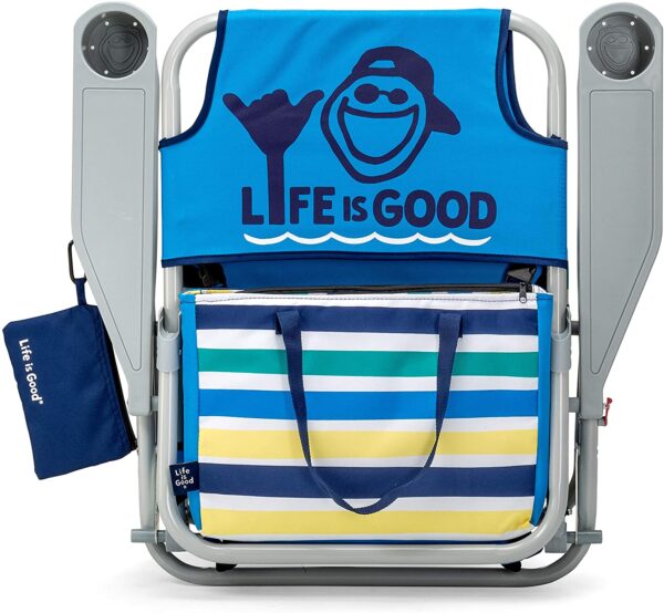 Blue Beach Chair, Short - Image 5