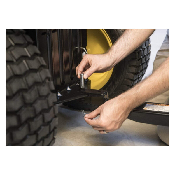 Utility Tow Behind Steel Dump Cart, 750 Pound Capacity - Image 7