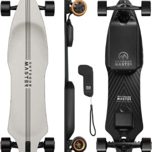 Electric Skateboard – 32 MPH, 26 Mile Range, Dual 1000W Motors, Longboard for Adults & Teens, 6-Month Warranty