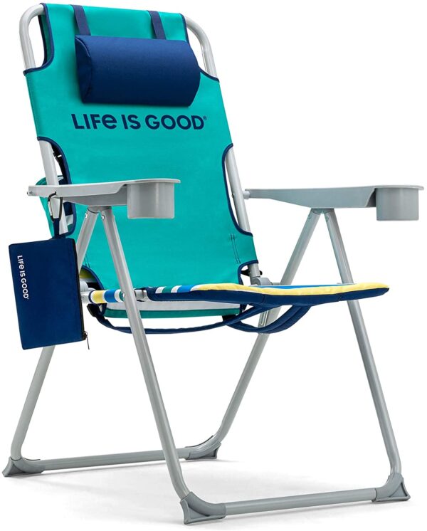 Blue Beach Chair, Short - Image 12